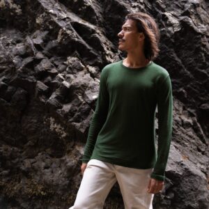 T-shirt Homme Naturel – Coton Bio & Manches Longues